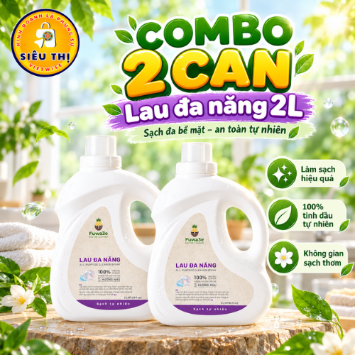 FUWA3E - Combo 2 can lau đa năng (2 Lít)